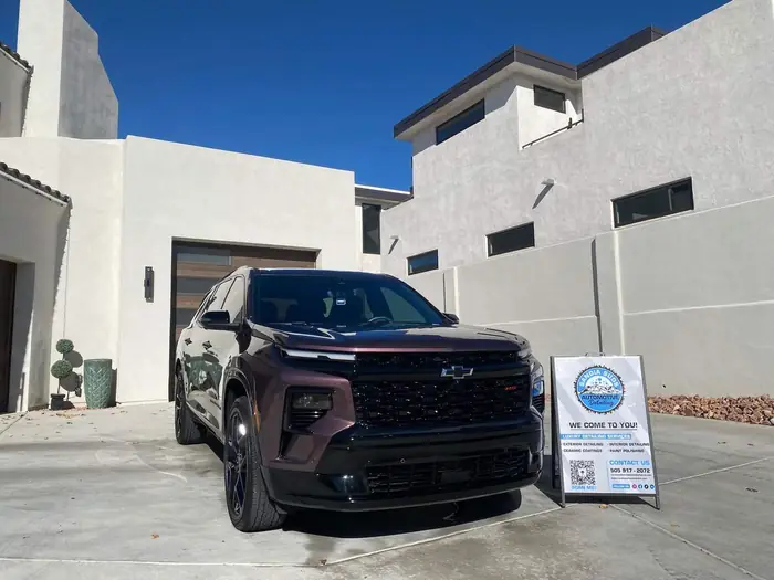 Chevy Tahoe detailed by Sandia Suds