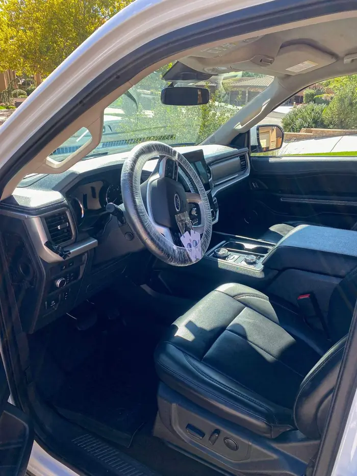 Detailed vehicle interior
