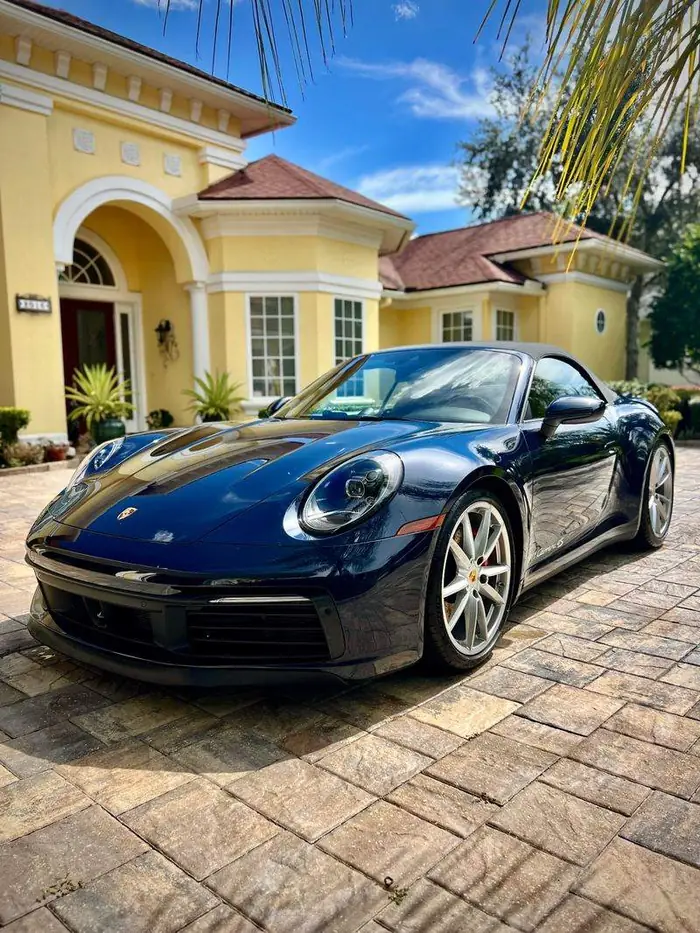 Porsche after a full exterior and interior detail